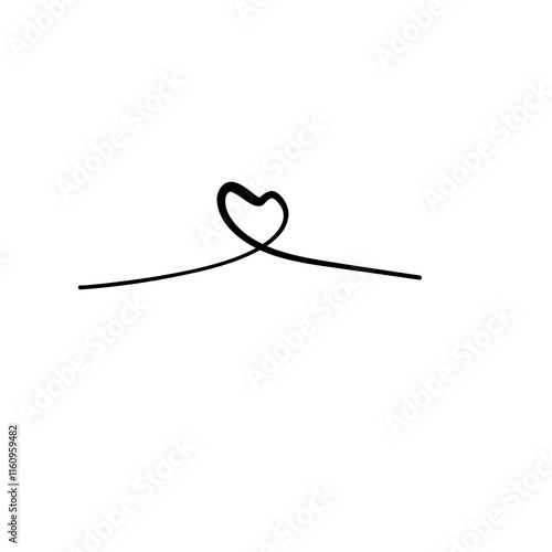 heart shaped wire photo