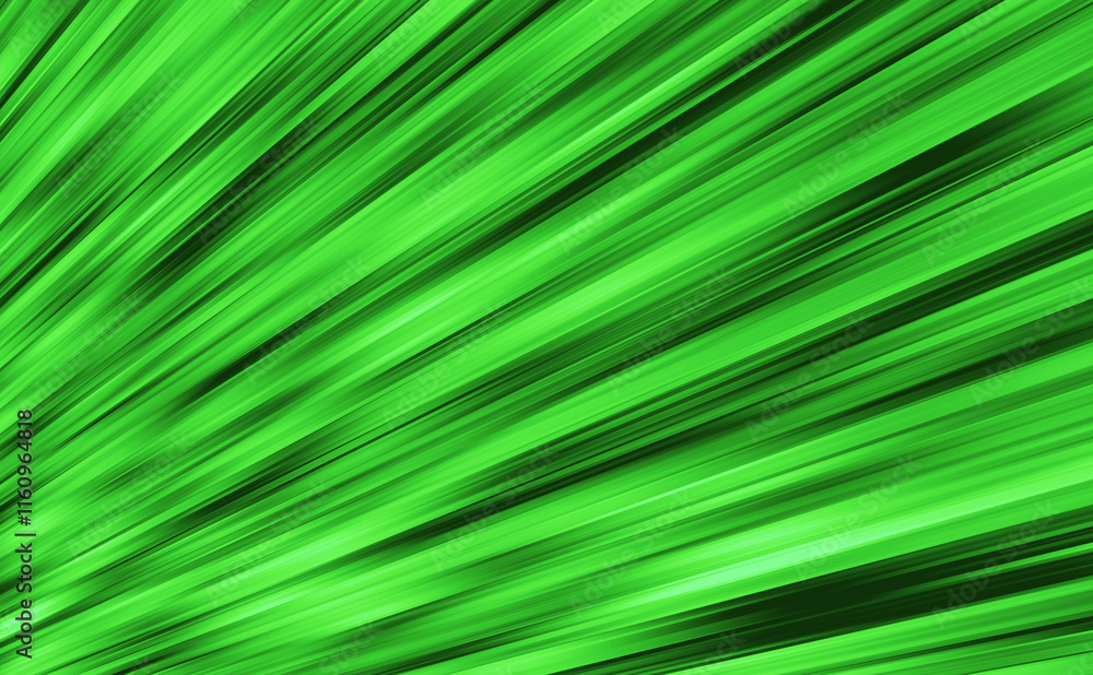 Abstract green background with diagonal shiny rays Abstract green background with diagonal shiny rays