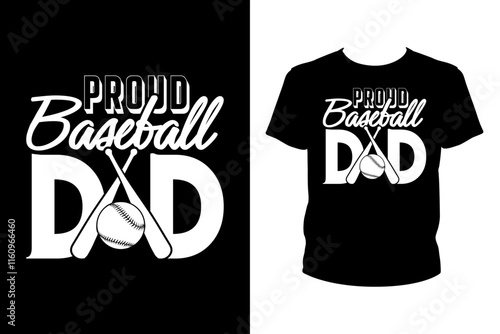 Proud baseball dad - Art files for Cricut and Silhouette. You can edit them with Adobe Illustrator.