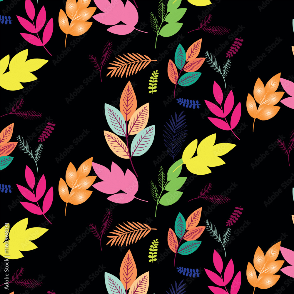 Fototapeta premium seamless floral pattern