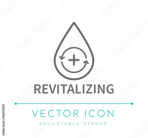 Revitalizing Line Icon