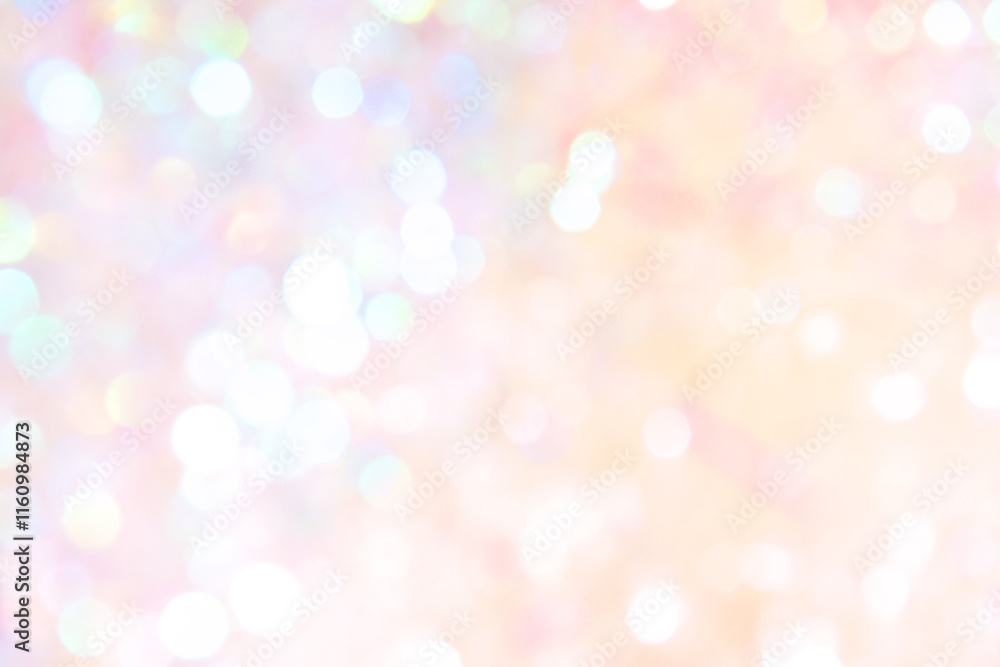 Sparkling Pink Beige Bokeh Background(明るくきれいなピンクベージュのキラキラした玉ボケ背景) Sparkling Pink Beige Bokeh Background(明るくきれいなピンクベージュのキラキラした玉ボケ背景)