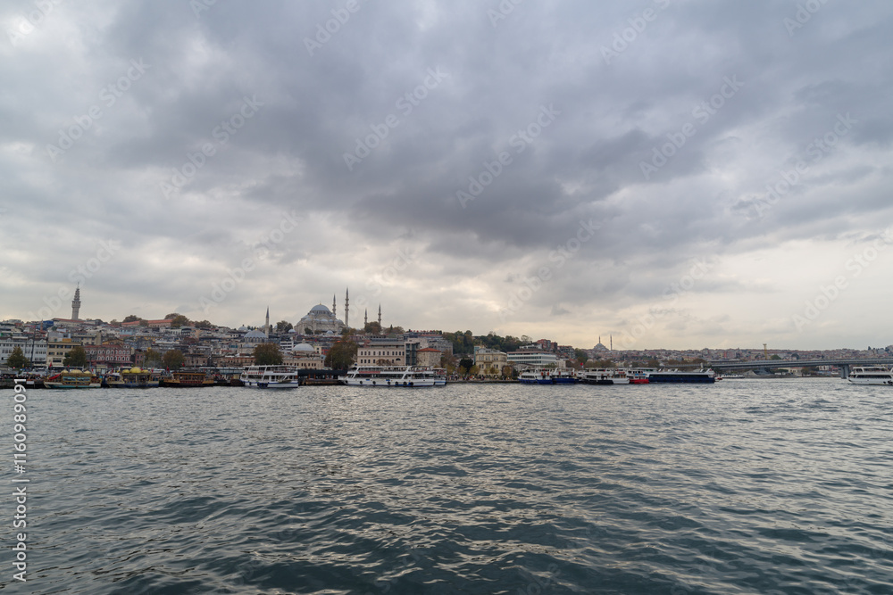 Naklejka premium Suleymaniye Mosque in Istanbul, Turkey