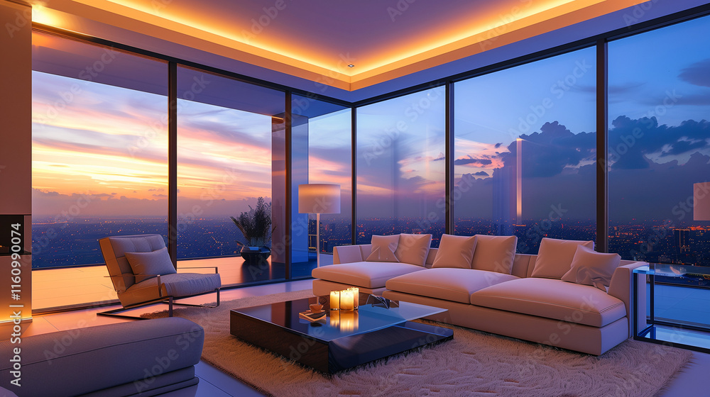 Fototapeta premium modern living room