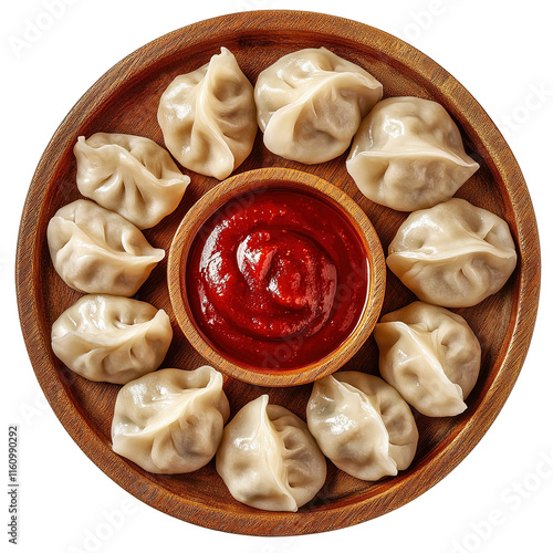 Wallpaper Mural Homemade Nepali Momos Dumplings served with Tomato chutney Torontodigital.ca