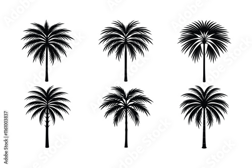 Monstera Deliciosa (Swiss Cheese Plant) design, labeled silhouette vector art illustration.
