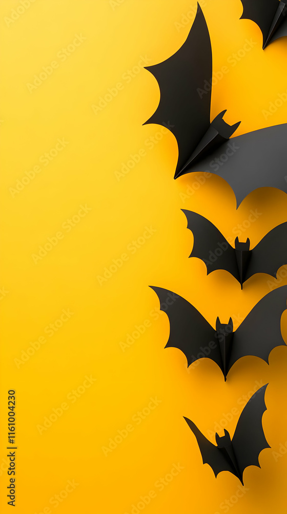 Fototapeta premium Halloween Bats Illustration