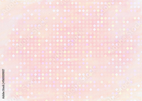 Light pink sparkling glitter background　優しいピンク色にキラキラしたラメの入った背景