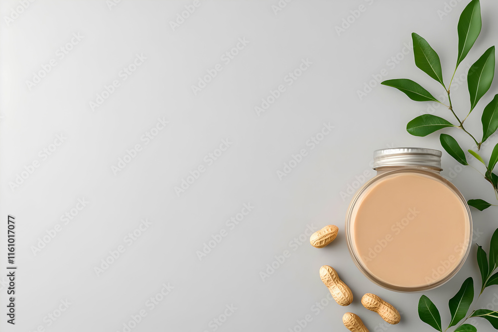 Peanut Butter Jar Still Life Illustration Peanut Butter Jar Still Life Illustration