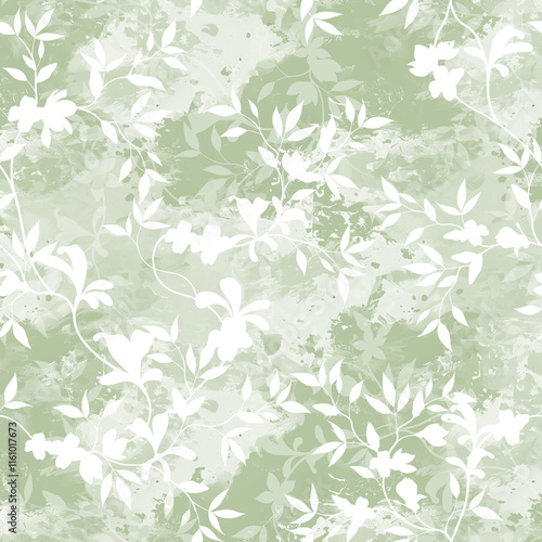Wallpaper Mural Leaf Seamless patterns Torontodigital.ca