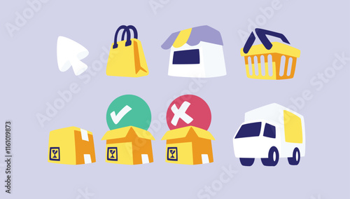 online store and shopping collection