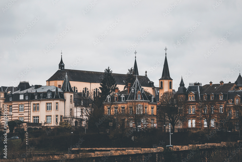 Fototapeta premium view of luxembourg