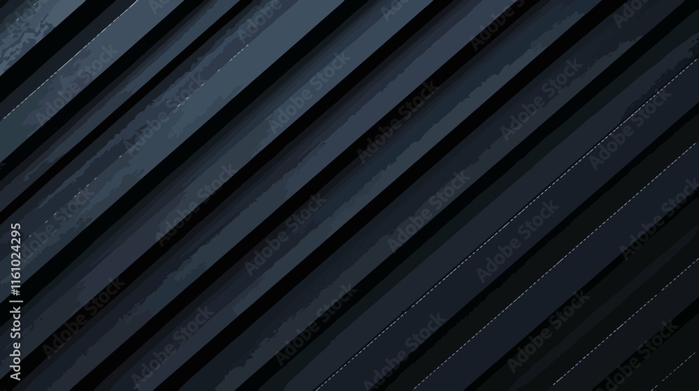Obraz premium Sleek Seamless Black Diagonal Lines Vector Pattern Design