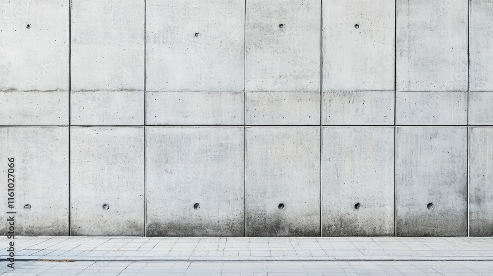 Minimalist concrete wall features subtle textures and uniform gr Minimalist concrete wall features subtle textures and uniform gr
