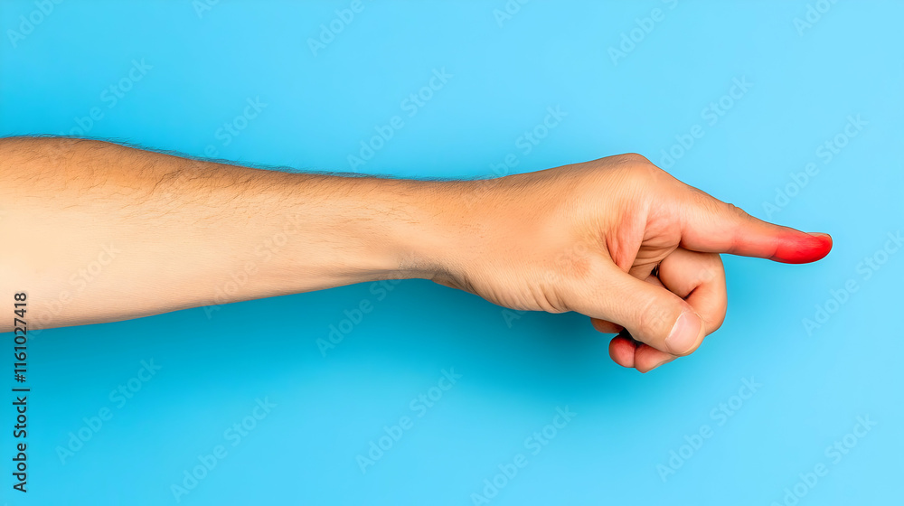 Hand Pointing Illustration Hand Pointing Illustration