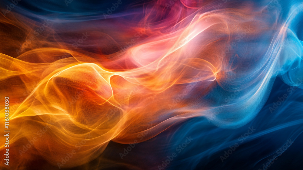 Colorful swirls of light create a dynamic abstract visual experience in vibrant hues Colorful swirls of light create a dynamic abstract visual experience in vibrant hues