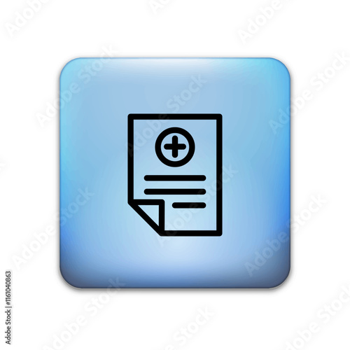 Medical Report icon template