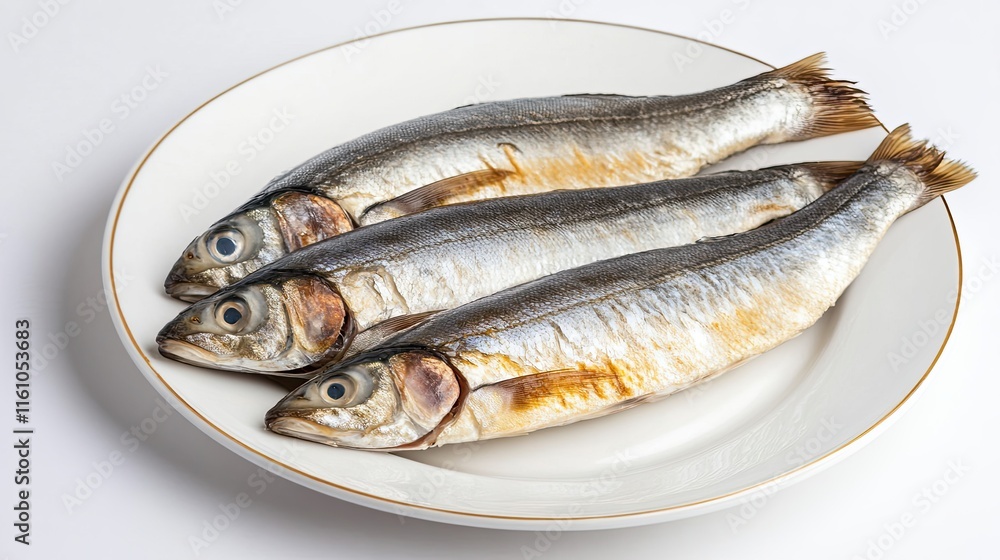 Herring under a fur coat on a white plate. in a white plate Herring under a fur coat on a white plate. in a white plate