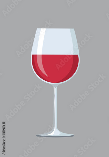 glass of red wine