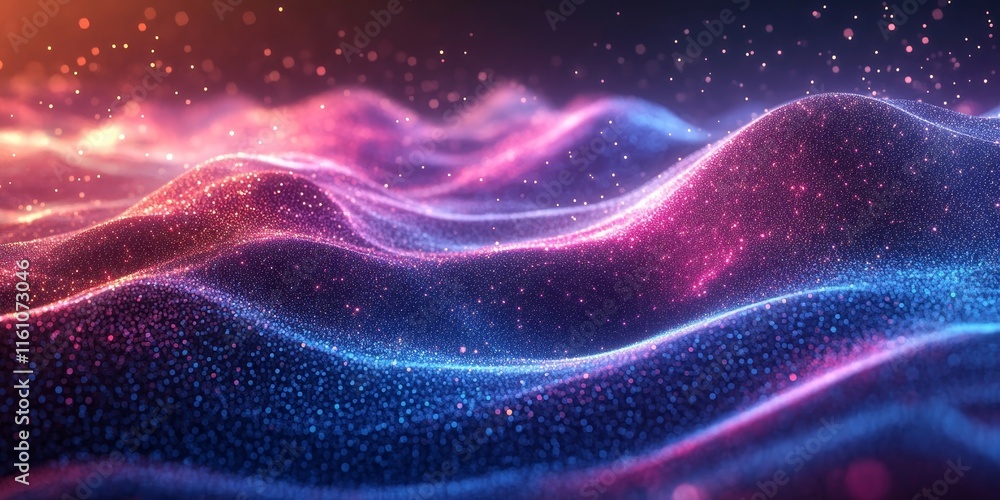 pixelated grids ripple into vibrant dynamic radiant visuals., Generative AI pixelated grids ripple into vibrant dynamic radiant visuals., Generative AI