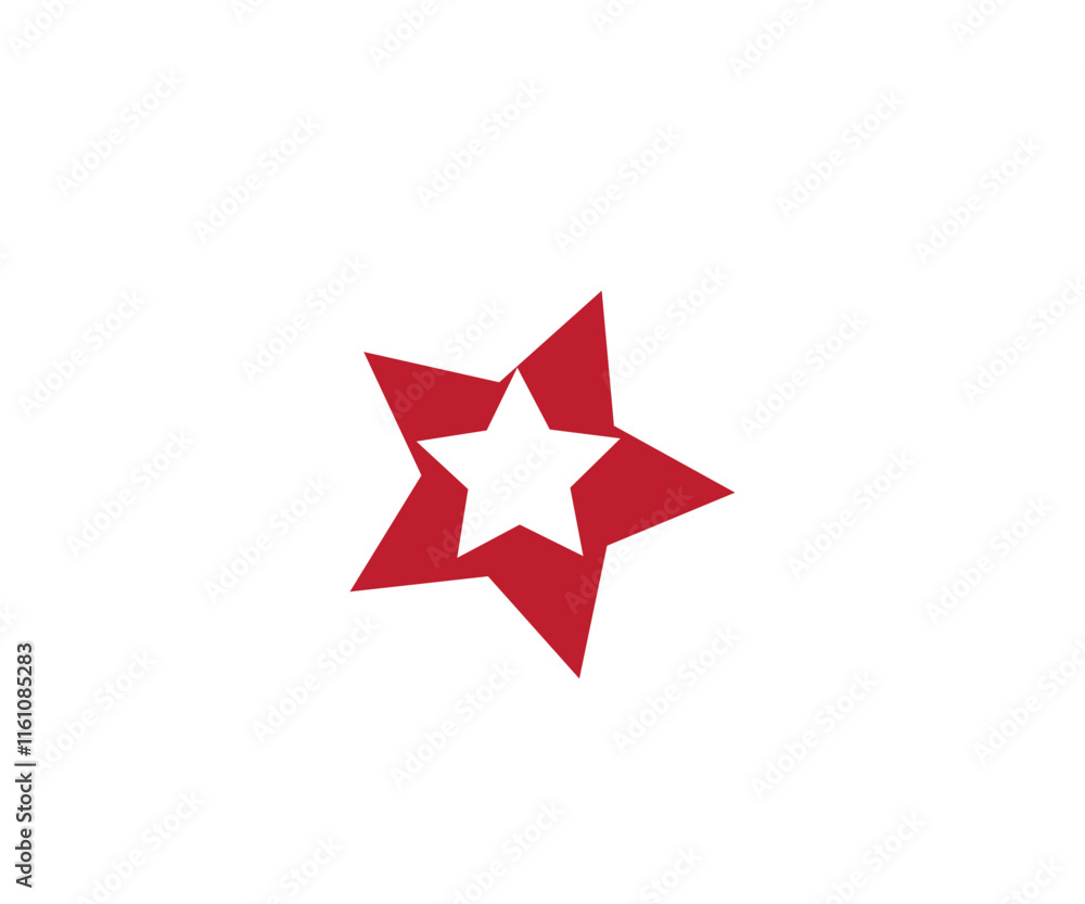 Obraz premium star symbol graphic design vector symbol logo