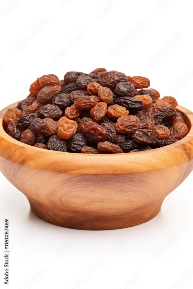 Obraz premium Crisp dried raisins, golden and sweet, ready for baking or snacking.