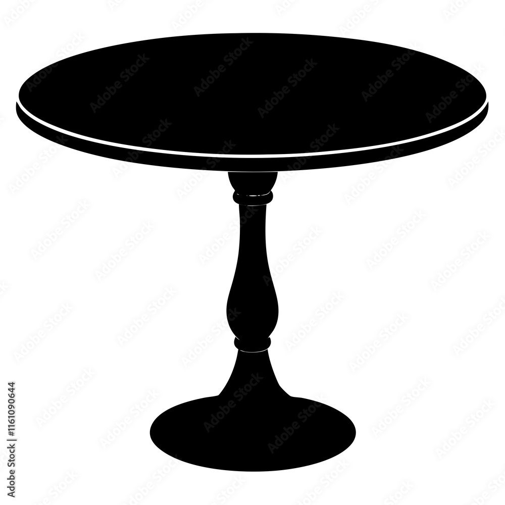 table isolated on white table isolated on white