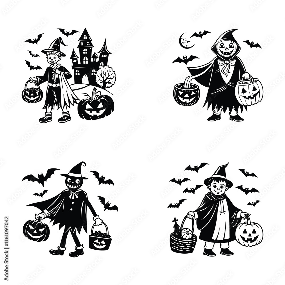 Fototapeta premium Horror Films svg