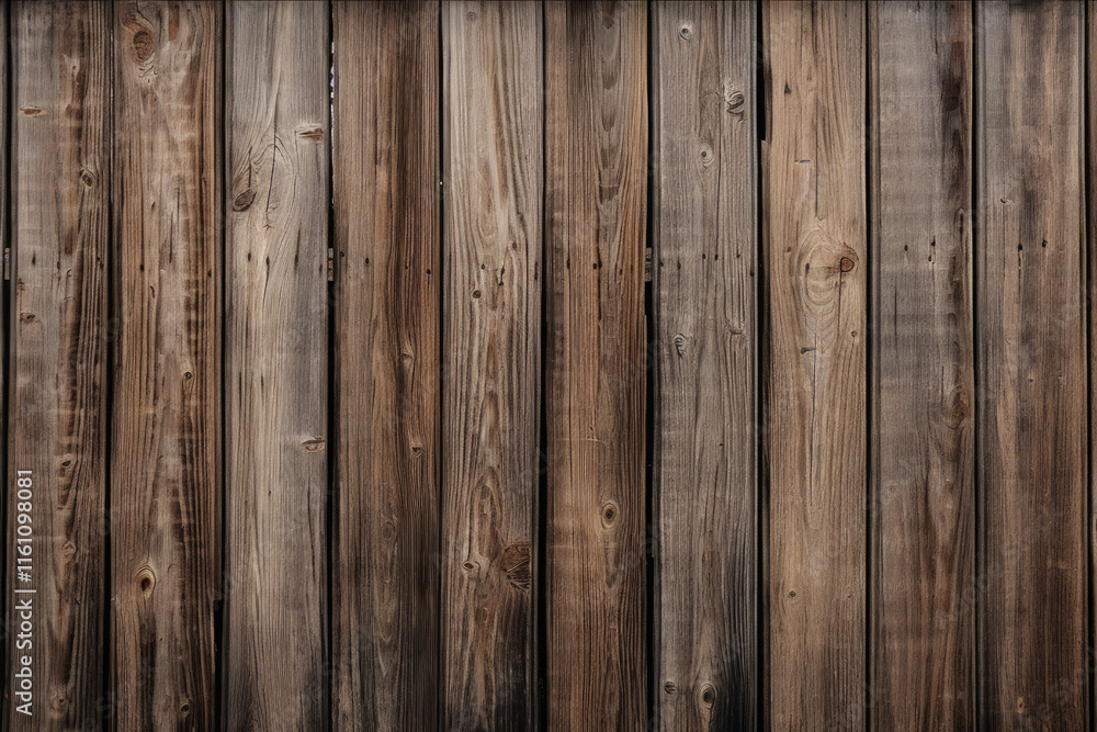Fototapeta premium Processed collage of old retro wooden wall surface texture. Background for banner, backdrop