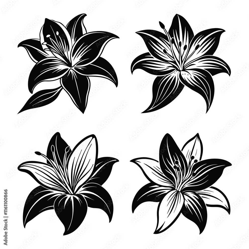 Lily Flower svg Lily Flower svg
