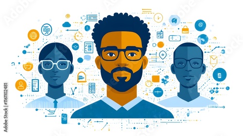 Stunning Badge Design for Celebrating Smartsheet Client's Successful Project Completion and Community Involvement