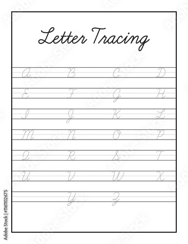 cursive writing Practice for Teens