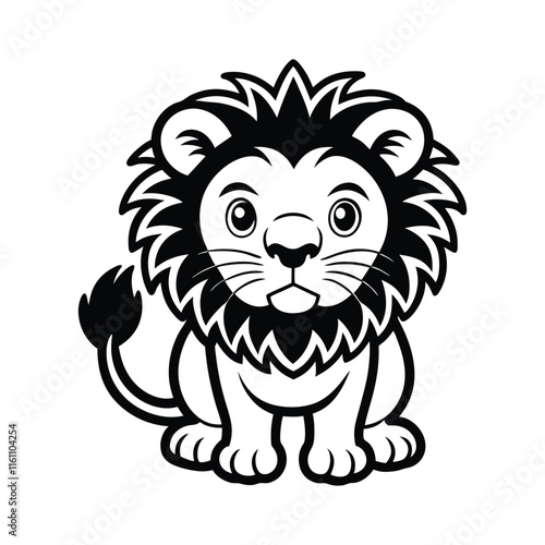 lion svg photo