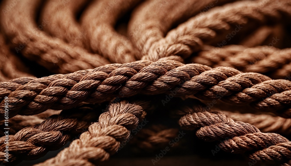 Braided rope texture close-up, detailed, intricate, symbolizing strength and unity Braided rope texture close-up, detailed, intricate, symbolizing strength and unity