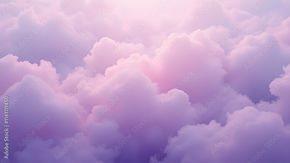 Ethereal Purple Clouds, Soft Pastel Abstract Cloud Patterns, Dreamy Lavender Sky Background Ethereal Purple Clouds, Soft Pastel Abstract Cloud Patterns, Dreamy Lavender Sky Background