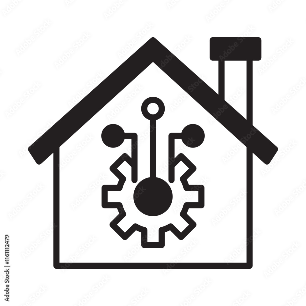 Smart House Solid Black