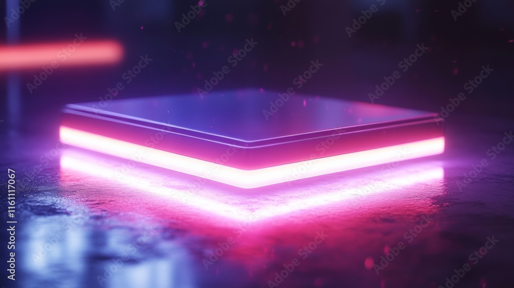 Futuristic floating holographic platforms urban nightscape digital art neon glow low angle innovative technology concept Futuristic floating holographic platforms urban nightscape digital art neon glow low angle innovative technology concept