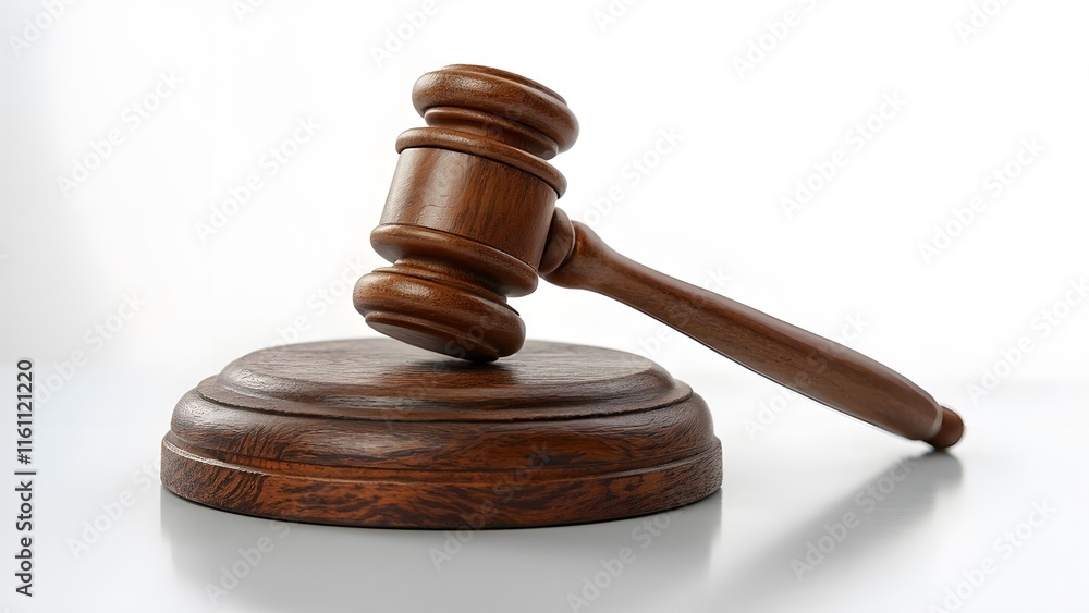 Gavel on Wooden Sound Block, Justice, Law, Auction Concept - High-Resolution Image Gavel on Wooden Sound Block, Justice, Law, Auction Concept - High-Resolution Image