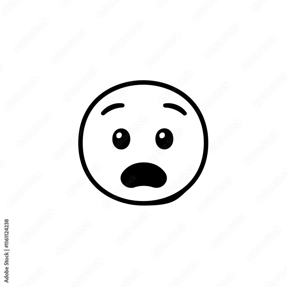 Scared Face Emoji Scared Face Emoji