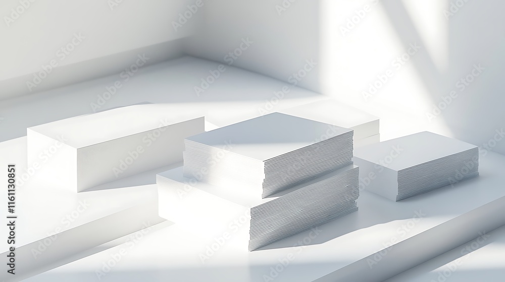 Blank business card mockup on white textured background 3d illustration 3d rendering card template Blank business card mockup on white textured background 3d illustration 3d rendering card template