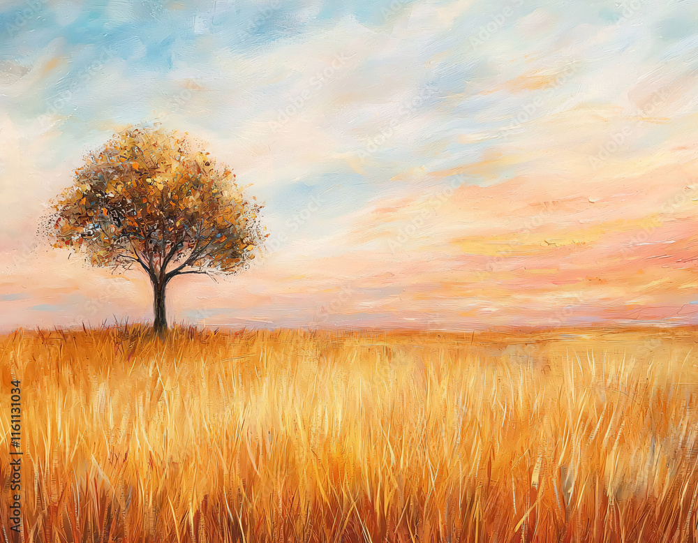 Golden Field Solitude Golden Field Solitude