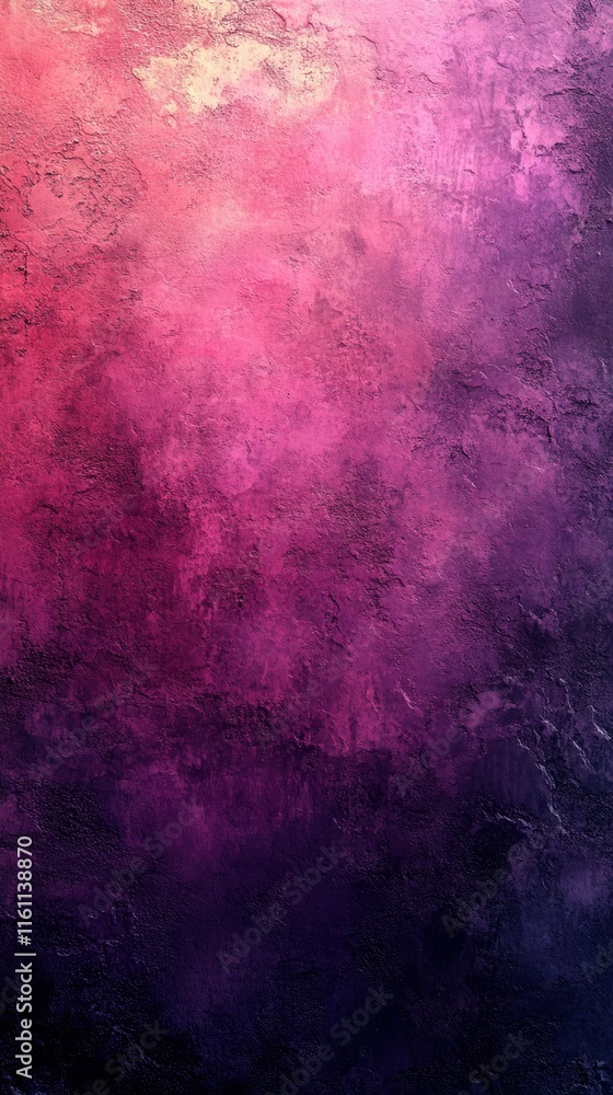 Fototapeta premium Abstract Purple and Pink Textured Background Gradient Ombr� Wall