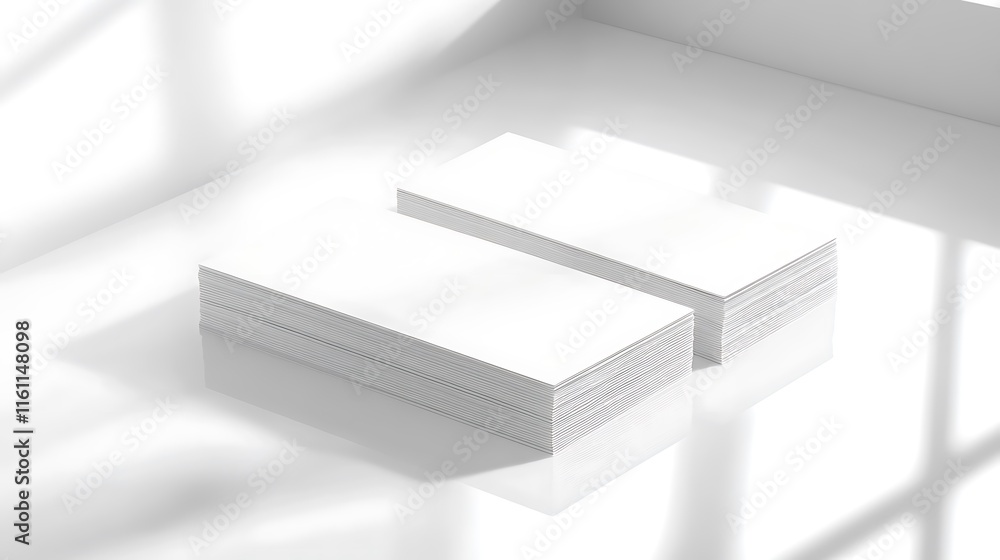 Blank business card mockup on white textured background 3d illustration 3d rendering card template Blank business card mockup on white textured background 3d illustration 3d rendering card template