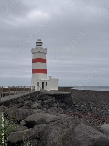 faro di Garoskagi in Islanda