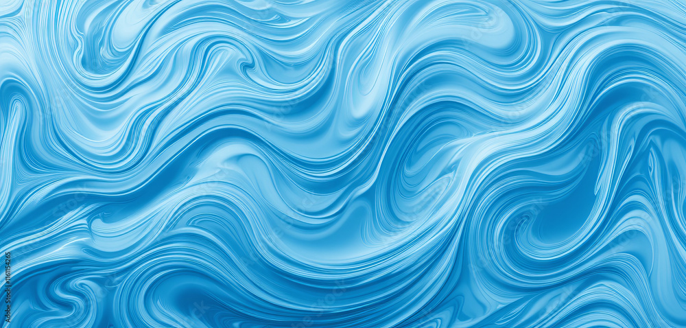 Swirling shades of blue blend harmoniously, creating a tranquil abstract background. The soft wave patterns evoke feelings of calm and relaxation, ideal for creative projects Swirling shades of blue blend harmoniously, creating a tranquil abstract background. The soft wave patterns evoke feelings of calm and relaxation, ideal for creative projects