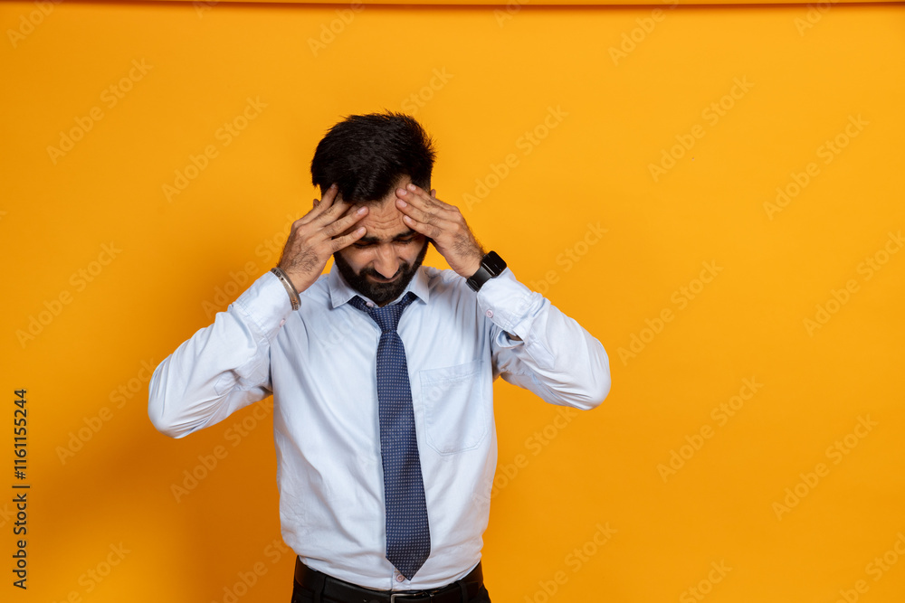 Stressed Professional in a Corporate Environment Stressed Professional in a Corporate Environment