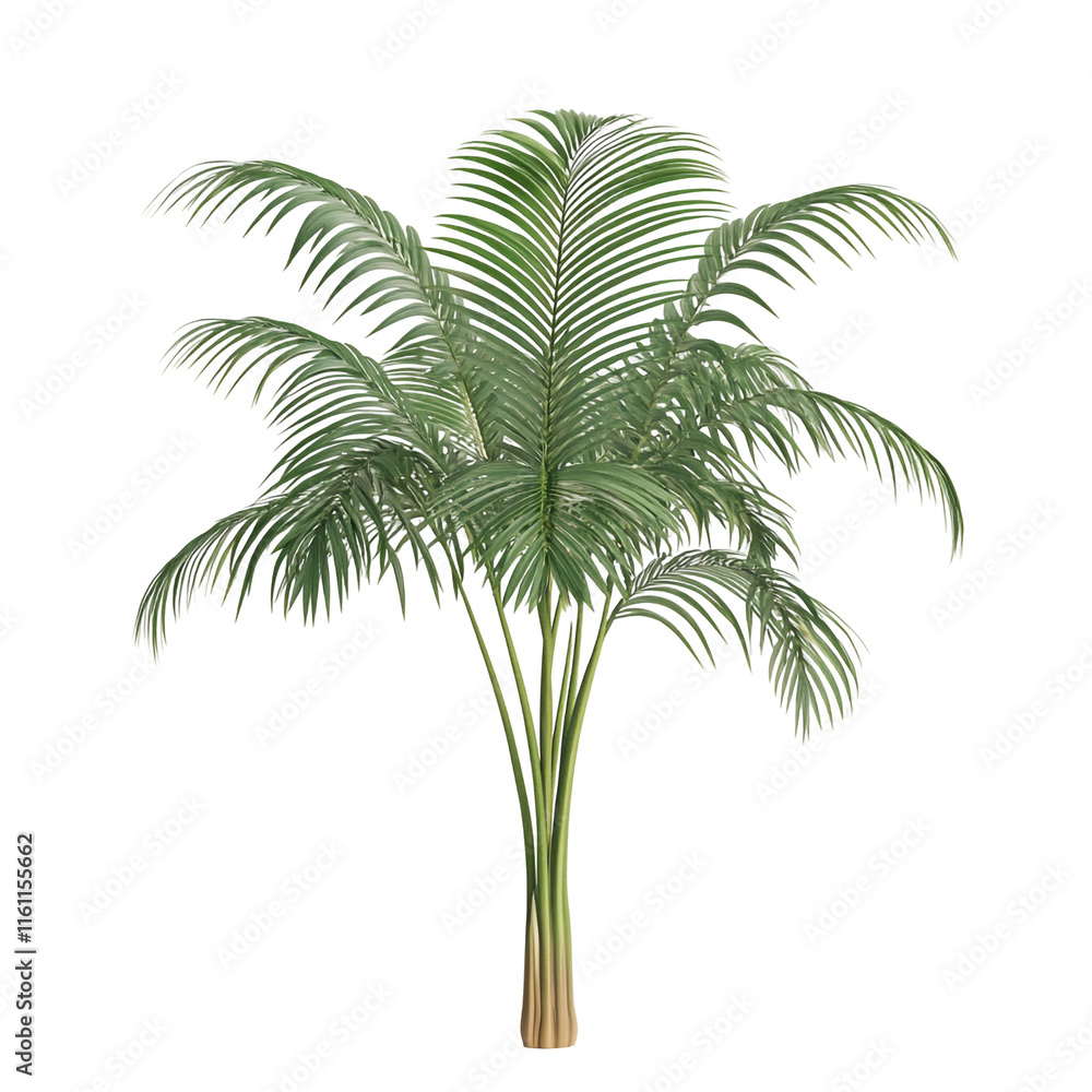 Obraz premium Majestic Palm Tree: A Tropical Delight