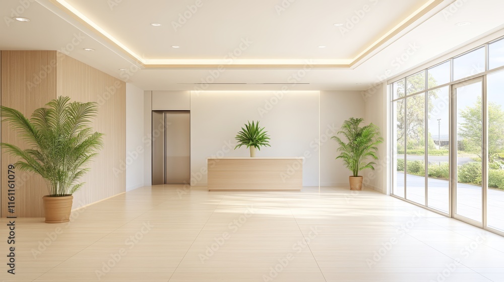 Modern Minimalist Office Lobby Interior Design Modern Minimalist Office Lobby Interior Design