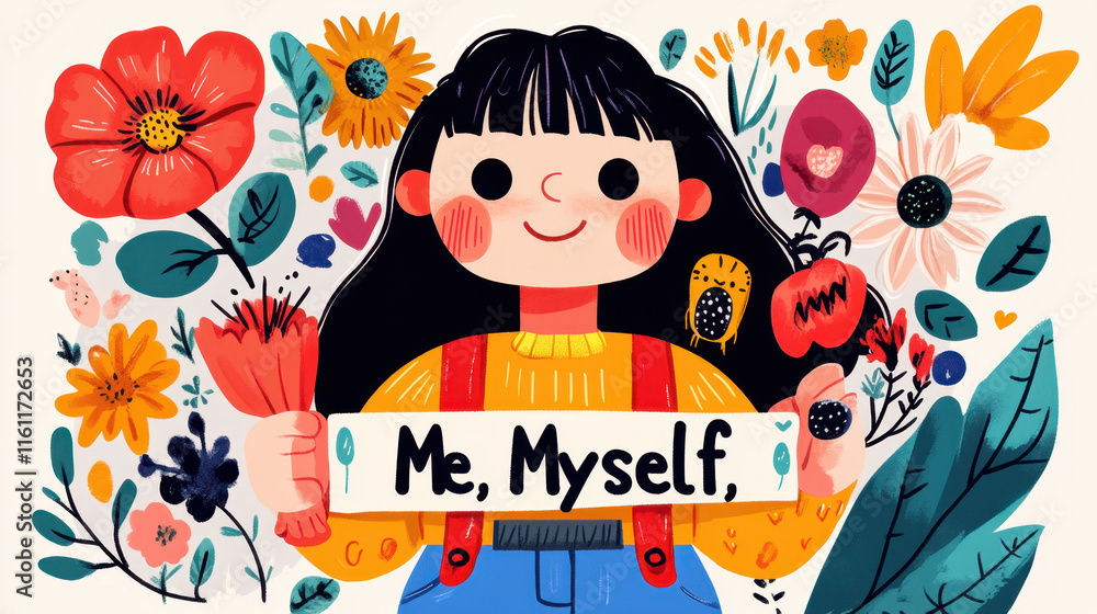 Narcissistic, A character wearing a sash that says 