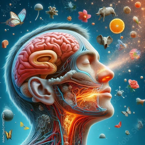 85 Impact of smell on the limbic system Showing how smell affect